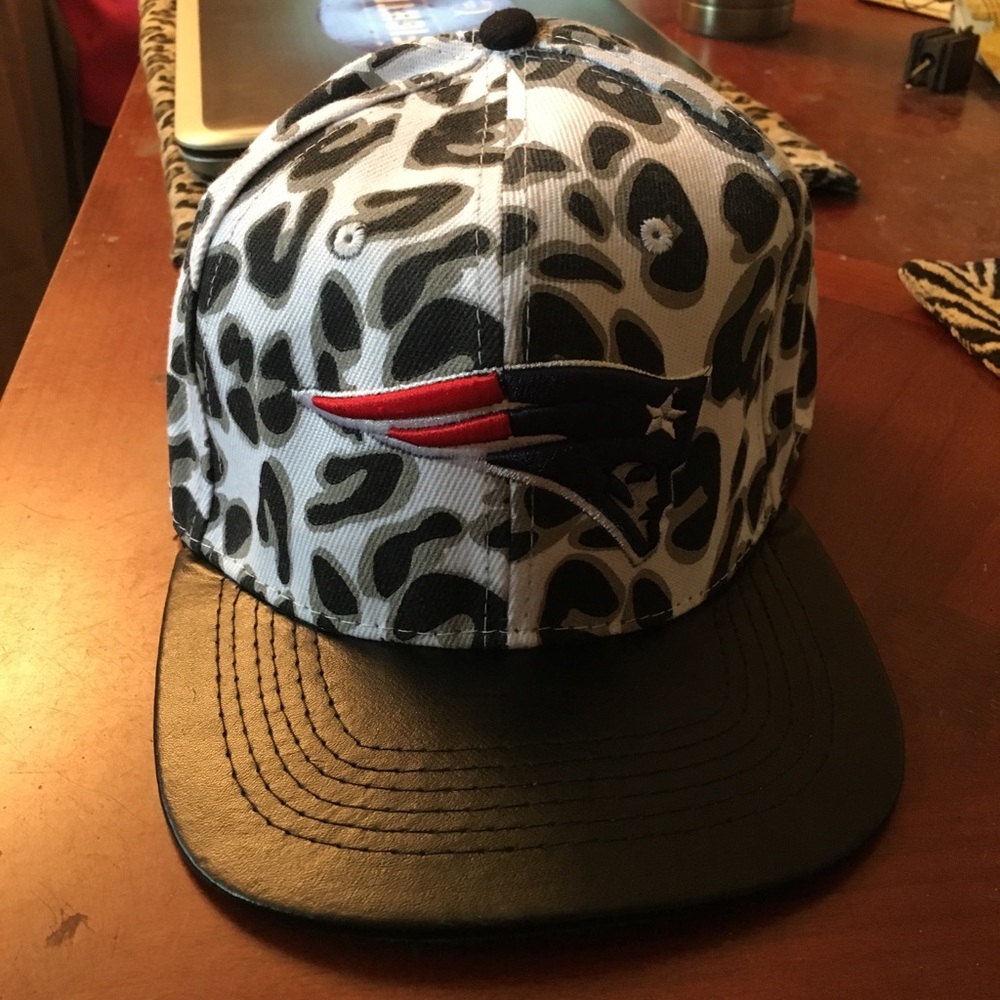 Leopard New England Patriots Hat